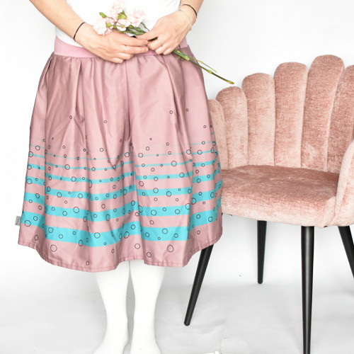 Edovka "Starorůžová" L - XL - MIDI — foto 2