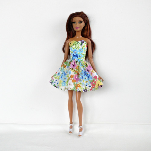 Barbie - letní šaty + botičky — foto 3