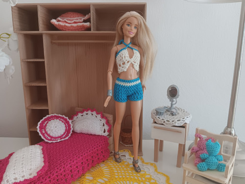 Barbie - kraťasky a vršek — foto 3