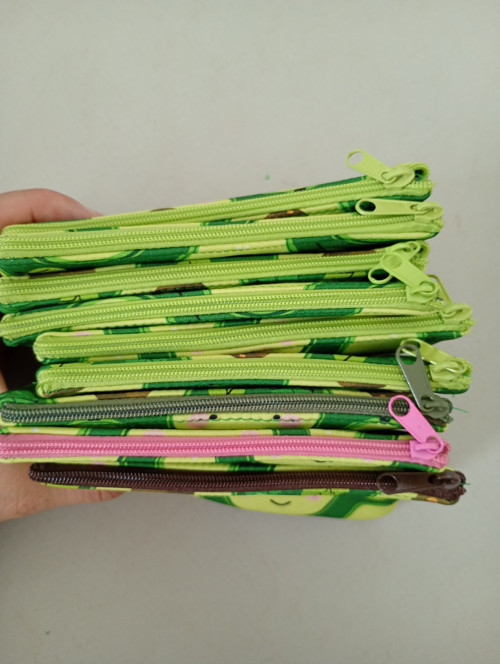 Softshellová peněženka Avokádo limeta — foto 2