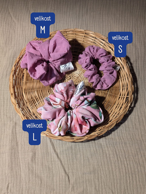 SCRUNCHIES gumička L — foto 3