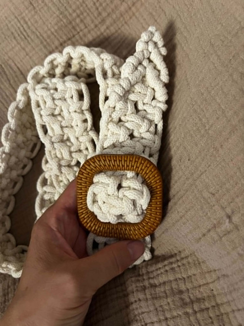 PDF Návod: Boho macramé pásek krok za krokem — foto 2