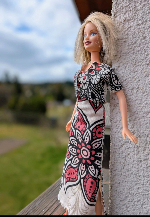 Šaty s bolerkem a botičkami pro Barbie — foto 2