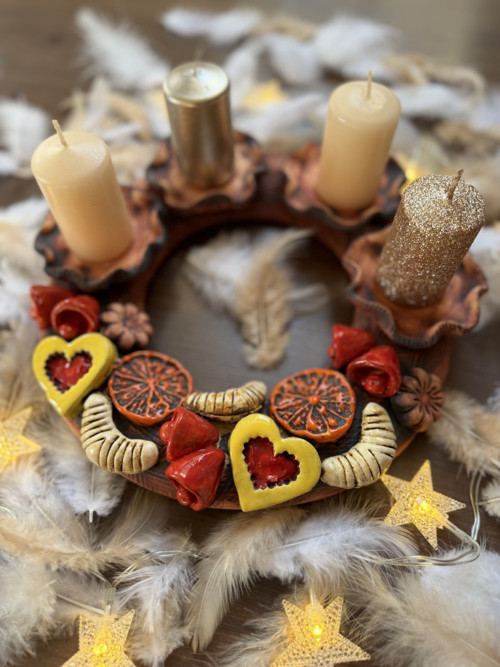 Adventní věnec s vůní cukroví… — foto 2