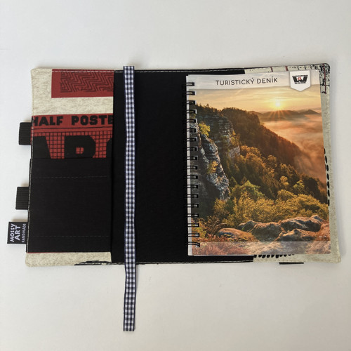 Textilní obal na turistický deník Wander Book — foto 4