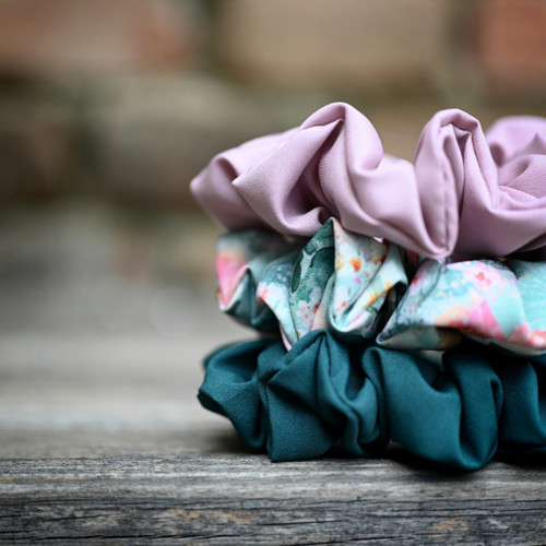 Scrunchie Romantická - širší — foto 3