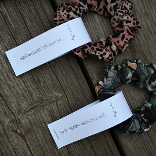 Scrunchie Romantická - širší — foto 6