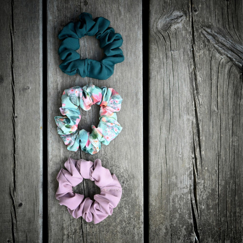 Scrunchie Romantická - širší — foto 2