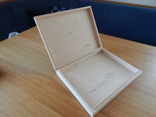 Dřevěná krabička velká buk — foto 2