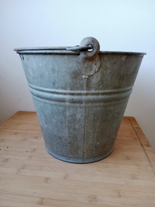 Pozinkovaný kyblík 10l — foto 3