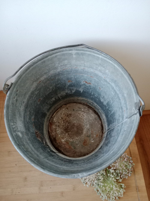 Pozinkovaný kyblík 10l — foto 4