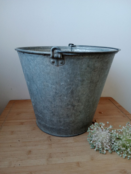 Pozinkovaný kyblík 10l — foto 2