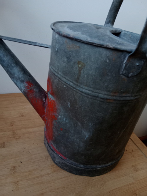 Plechová konev s kropítkem 8l — foto 2