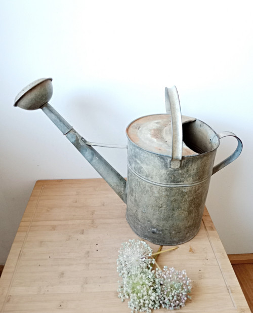 Plechová konev s kropítkem 9l — foto 2