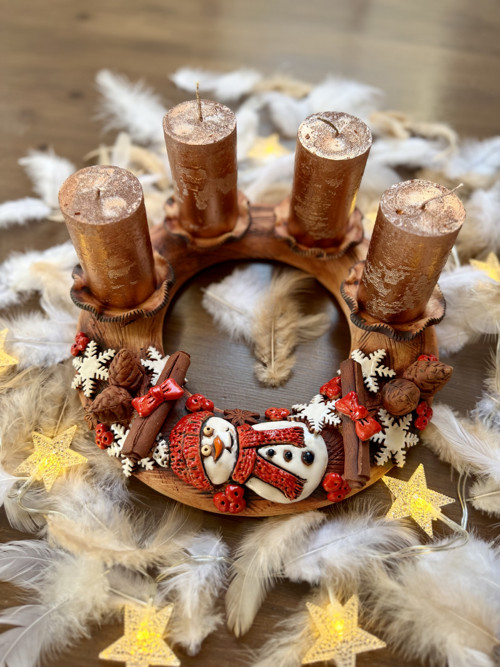 Adventní věnec zimní… — foto 2