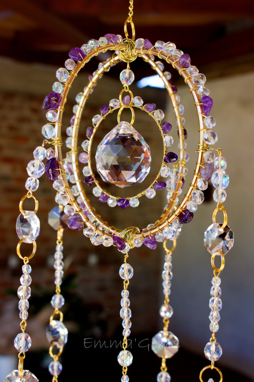 Suncatcher/Lapač Slunce Elara Ametyst — foto 2