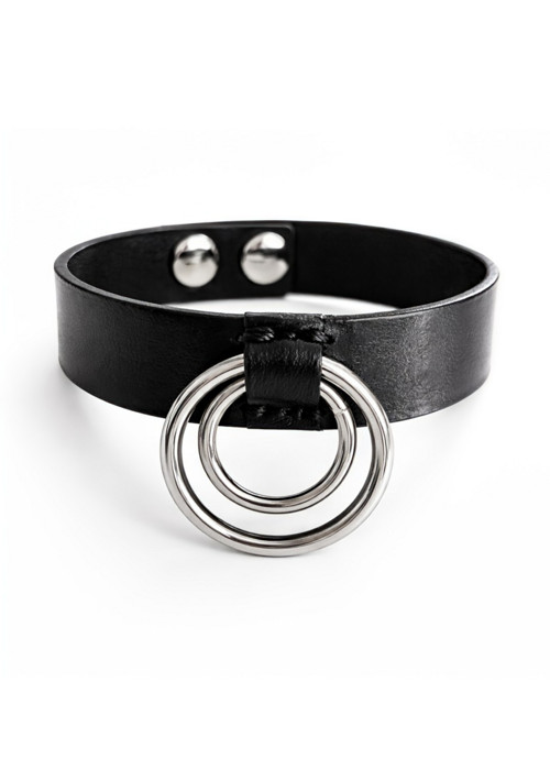 Kožený náramek Double Ring — foto 5