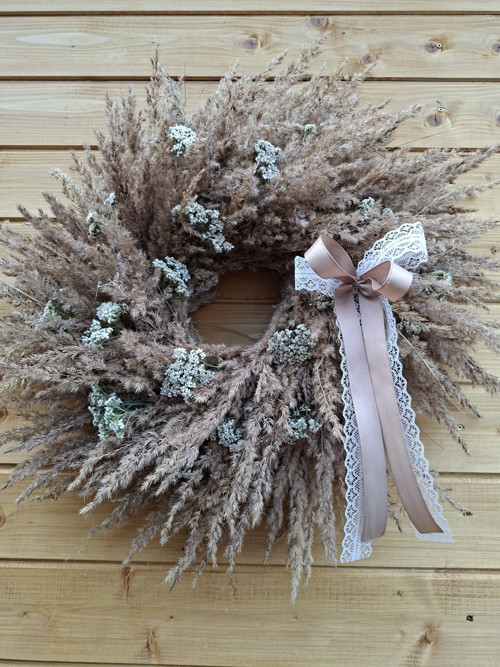 Podzimní věneček velikost 45 cm — foto 2
