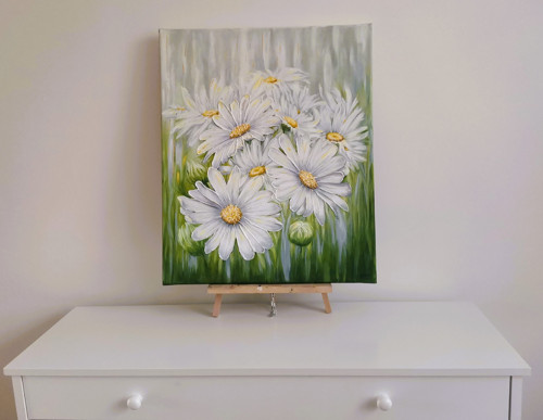 Zlatavé odlesky léta (50 x 60) — foto 2