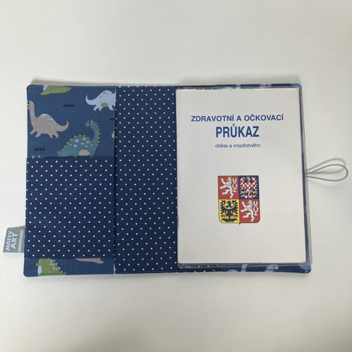 Obal na očkovací průkaz dinosauři — foto 4