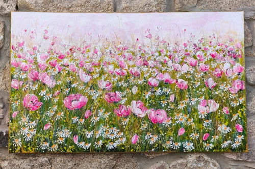 Makové pole....70x120cm — foto 2