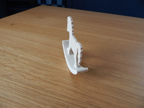 Koníček houpací výřez9 x 9 cm — foto 4