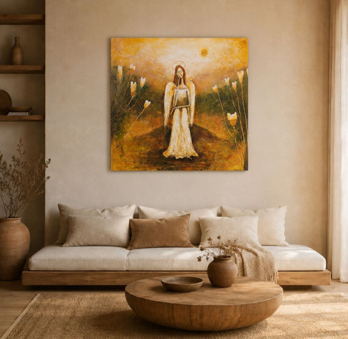 Unavený anděl.....90x90cm — foto 5