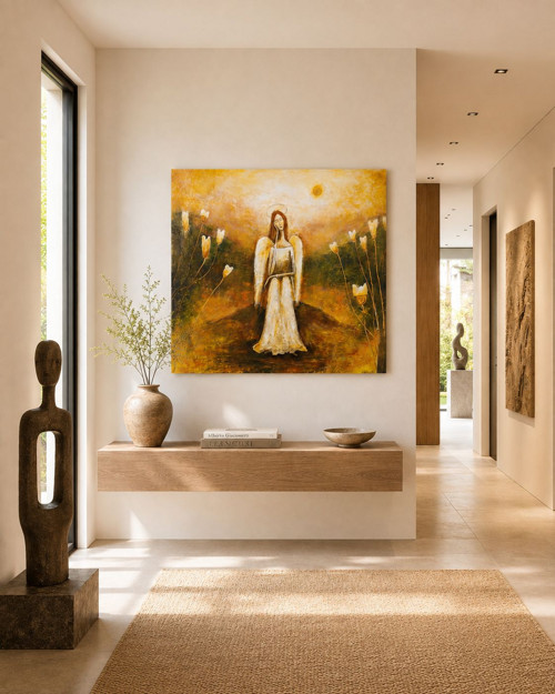 Unavený anděl.....90x90cm — foto 4