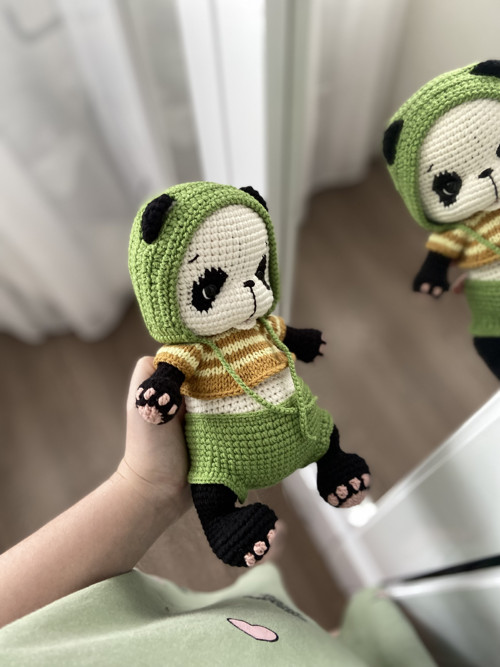 Háčkovaná panda — foto 2