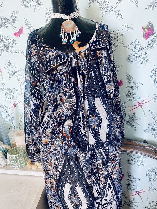 Šaty boho rozevláté — foto 3