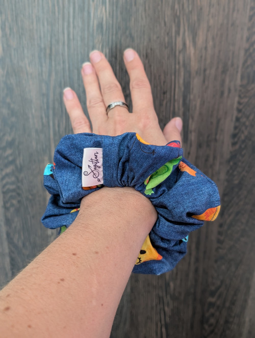 SCRUNCHIES gumička L — foto 3