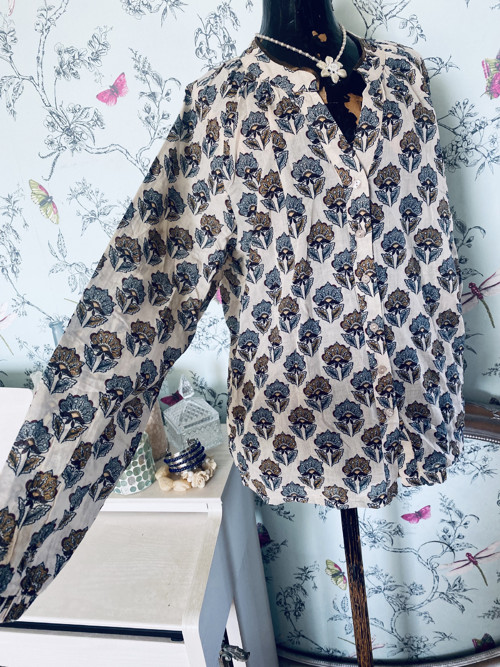 Halenka boho pavučinková — foto 3