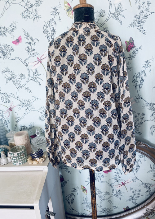 Halenka boho pavučinková — foto 5