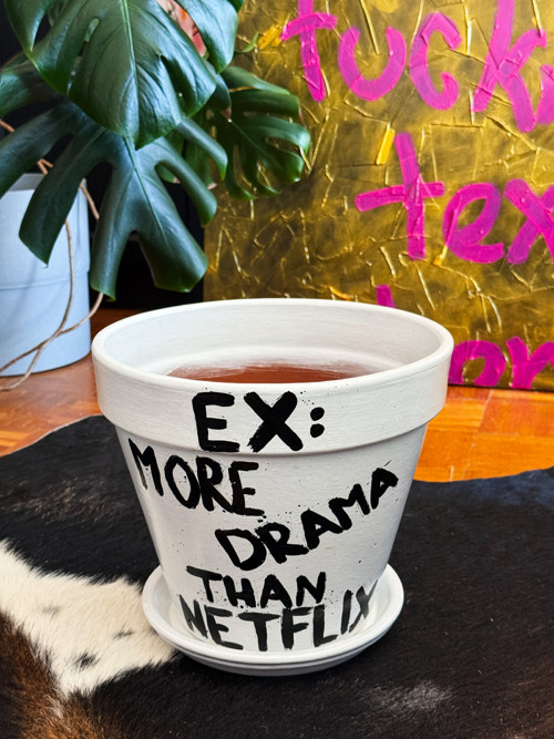 Květináč bílý EX – vel. L — foto 2