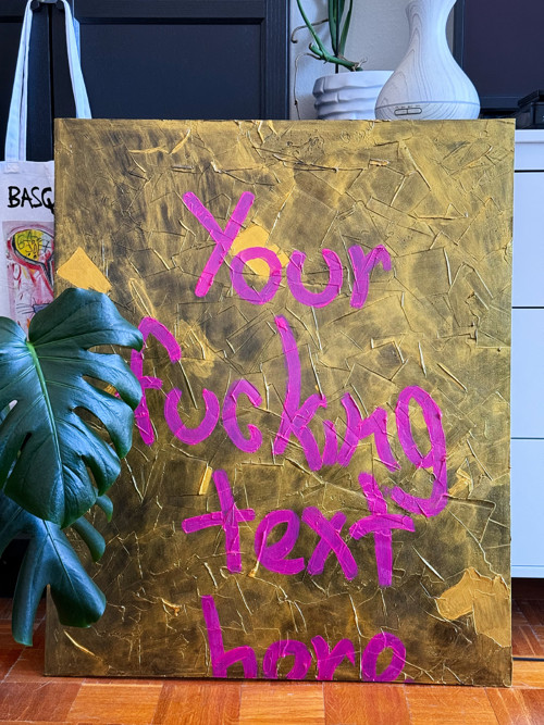 Obraz Your Fucking Text Here — foto 2