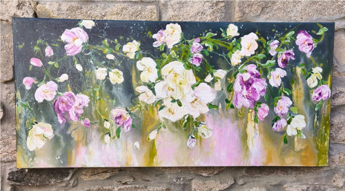 Květy..........60x130cm — foto 2