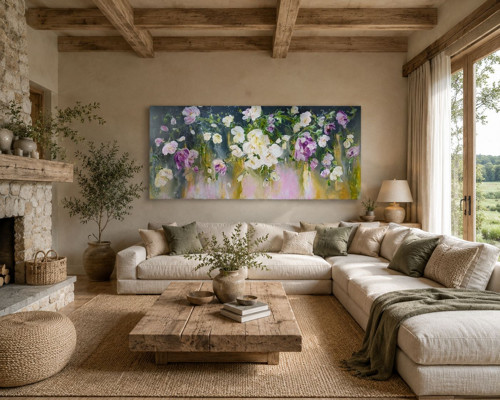 Květy..........60x130cm — foto 5