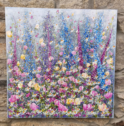 Letní nálada....90x90cm — foto 2