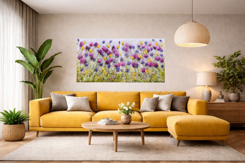 Duo V květu....70x140cm — foto 3