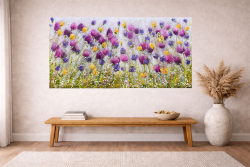 Duo V květu....70x140cm — foto 5