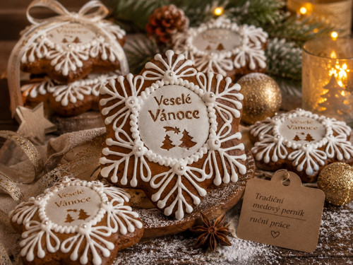 Hvězda Veselé Vánoce 30 g — foto 3