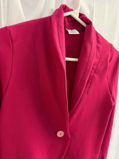 Dámské sako pink - S/M — foto 3