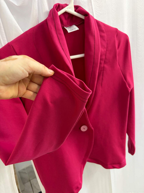 Dámské sako pink - S/M — foto 5