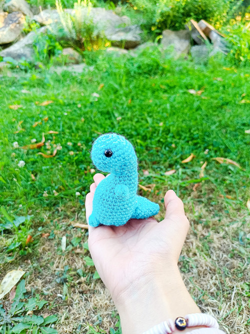 Háčkovaný dinosaurus — foto 2