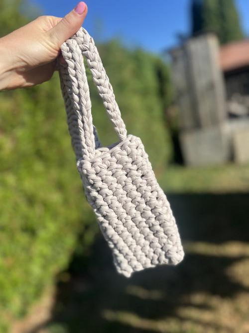 Háčkovaná taštička na telefon — foto 2