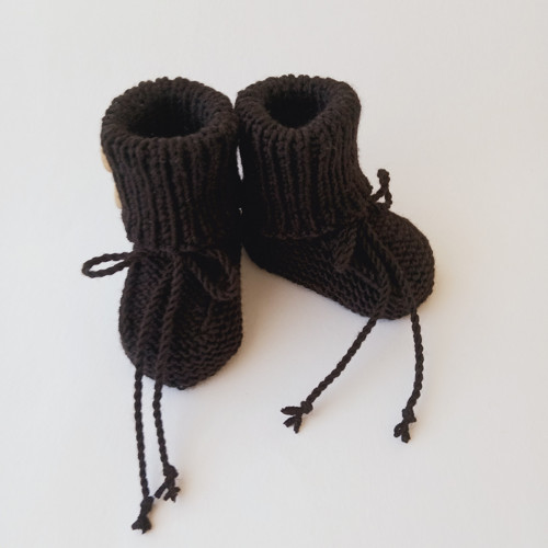 Pletené bačkůrky - 9 cm — foto 2