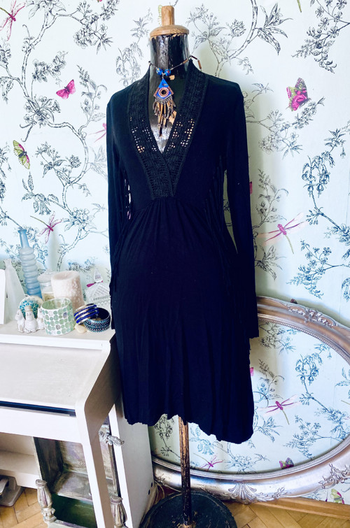 Śaty boho in black — foto 2