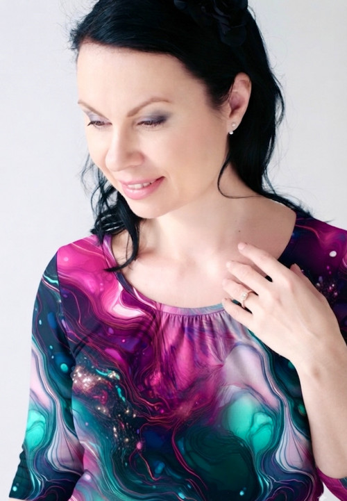 Dámské tričko se vzorem — foto 3