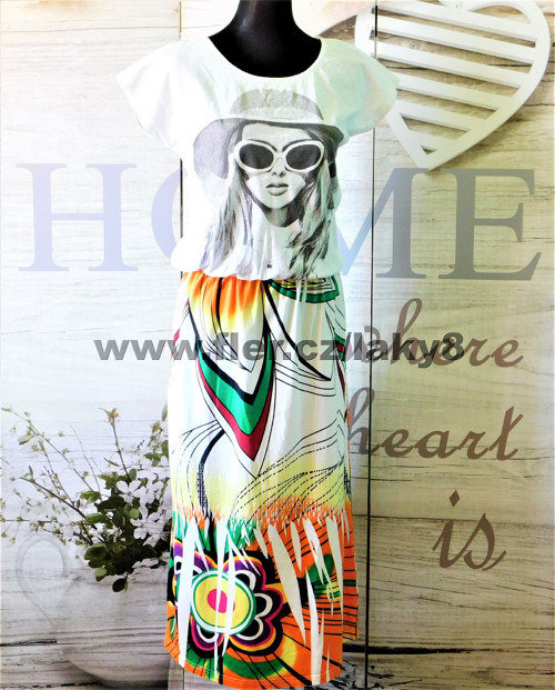 Upcyklované letní šaty Summer — foto 2