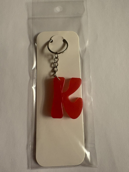Klíčenka písmenko - K — foto 2